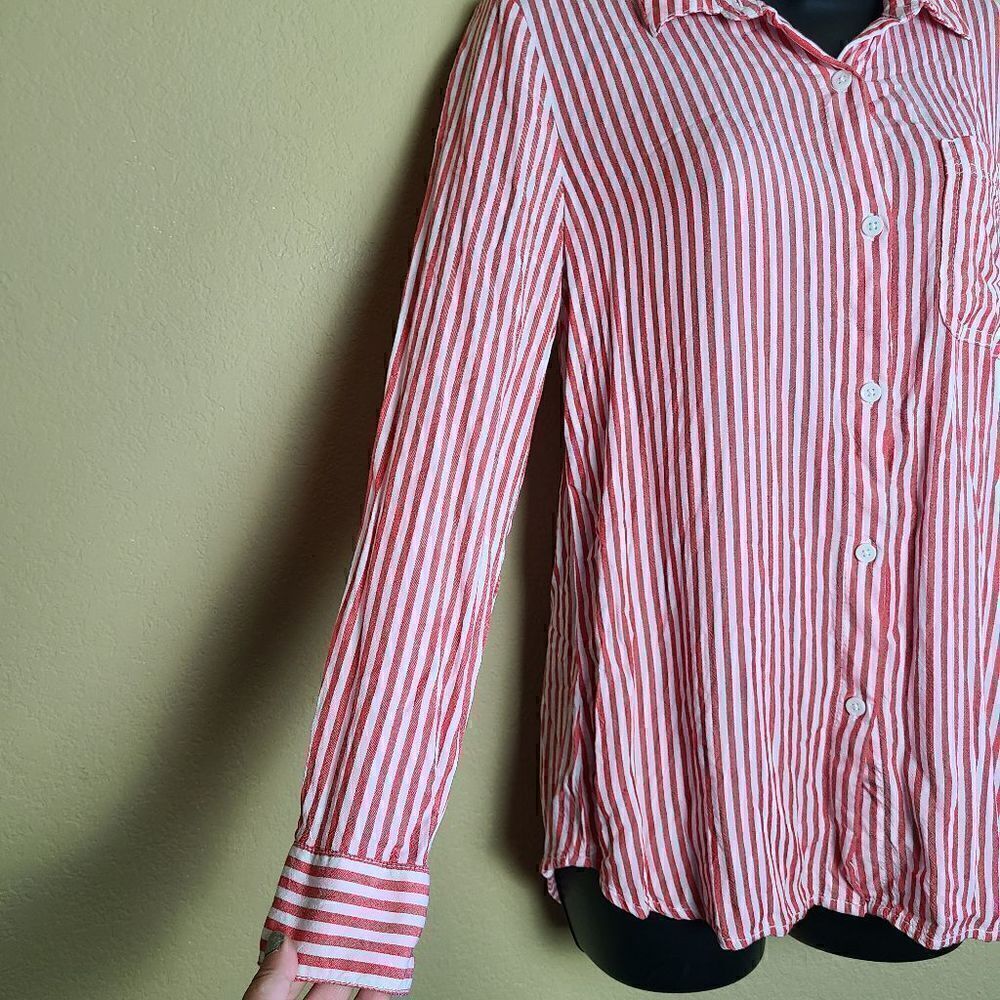 BeachLunchLounge Striped Button Up  - Picture 3 of 9
